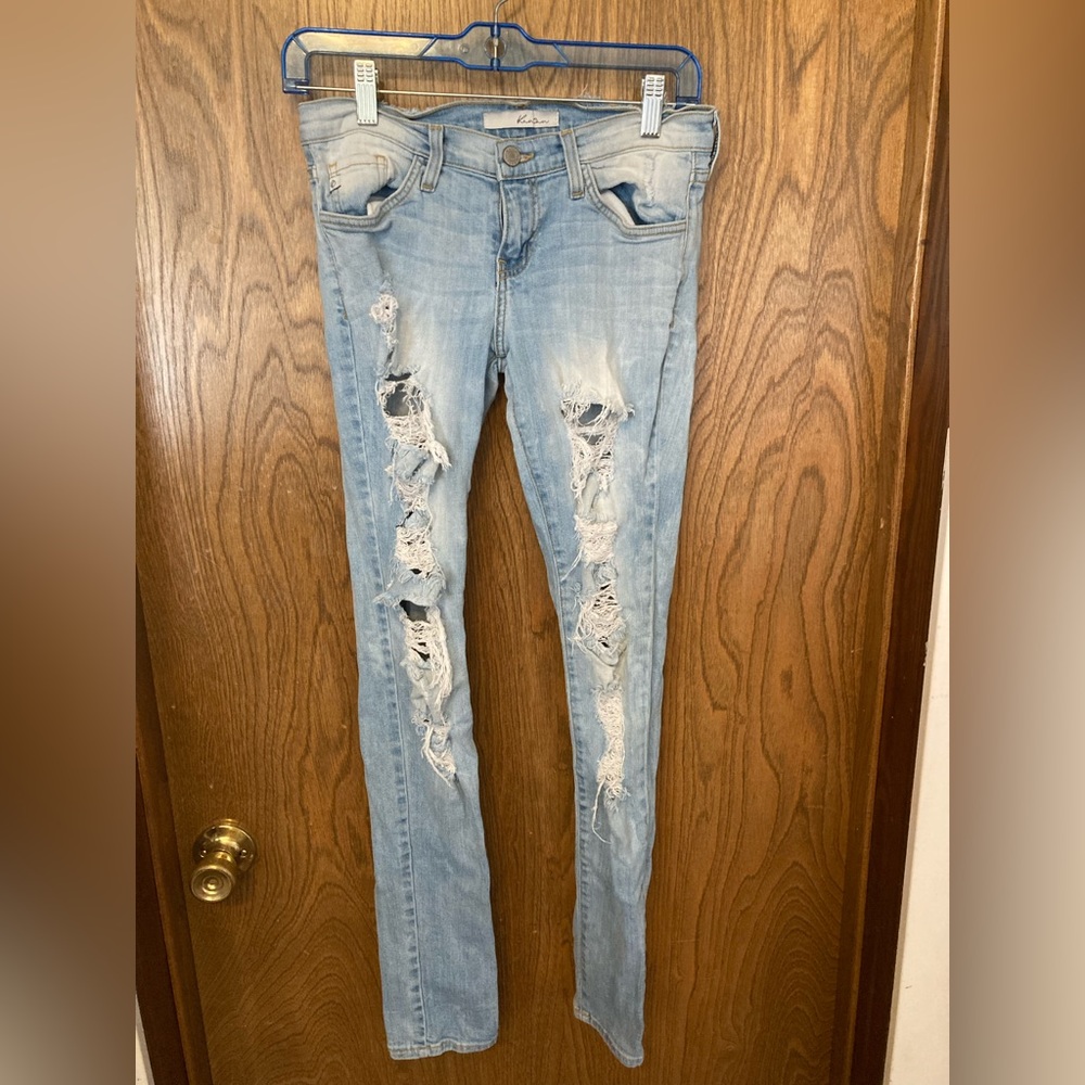 Distressed jeans by KanCan